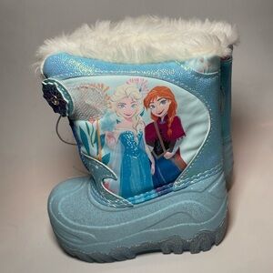 Disney Frozen Winter Boots light up toddler size 6 NWT
